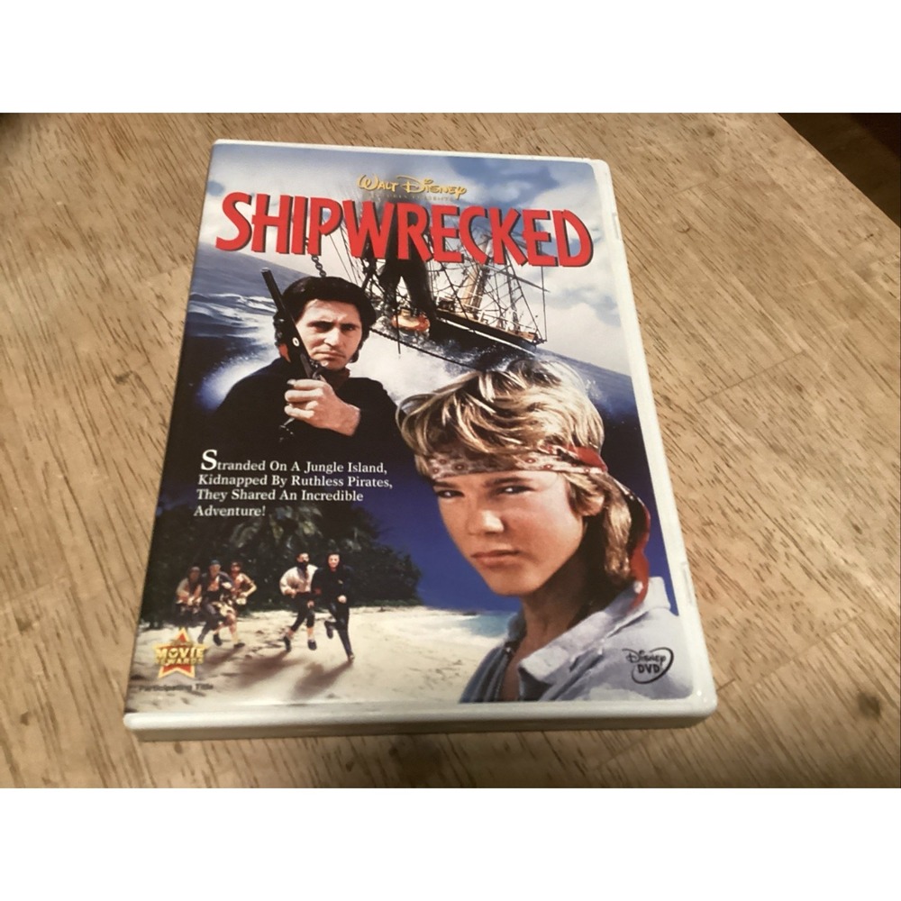 Shipwrecked DVD 2008 Disney Widescreen Gabriel Byrne High Seas Adventure PG